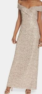 NWT Off the shoulder Gown